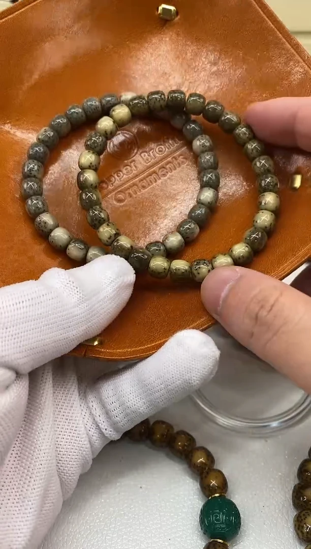 【闪购商品】星月菩提手串122 玉化河豚 8*7mm