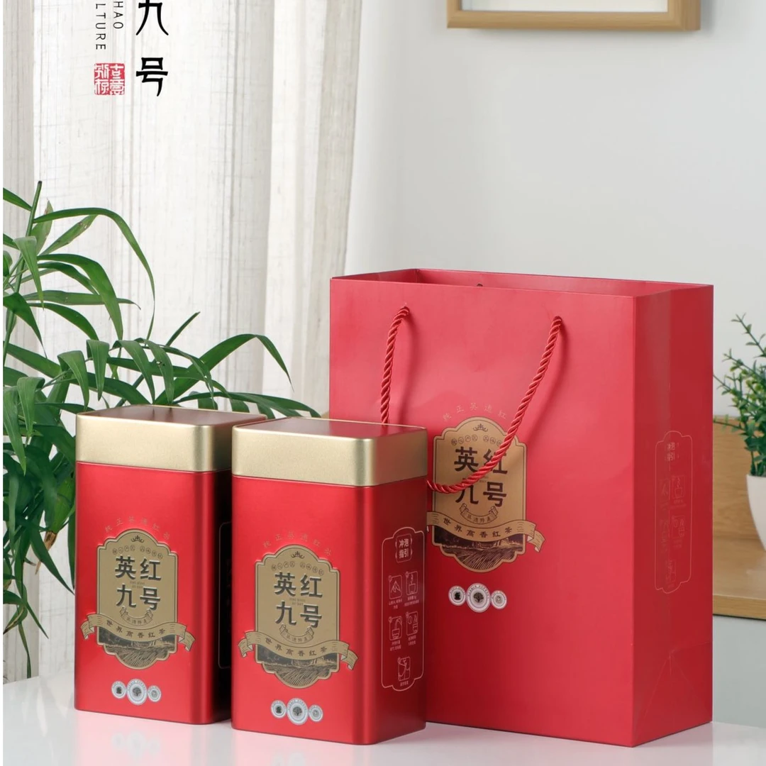 英德红茶正宗英红九号一芽二叶精选冲泡品质好茶产品礼罐装茶叶