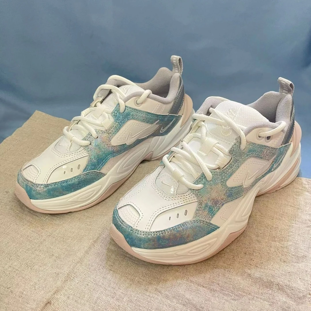 Nike/耐克 M2K 女子运动鞋休闲渲染复古老爹跑步鞋 AO3108-103