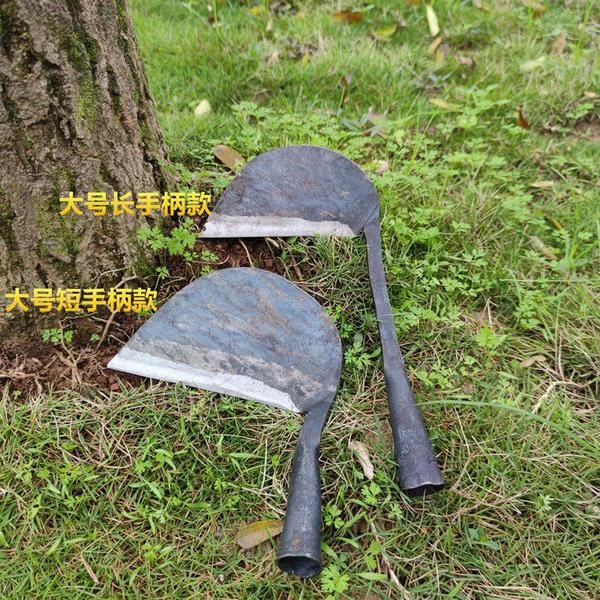 老式镰刀锰钢铁匠锻打土镰刀割草刀开路刀修枝弯刀农用除草刀