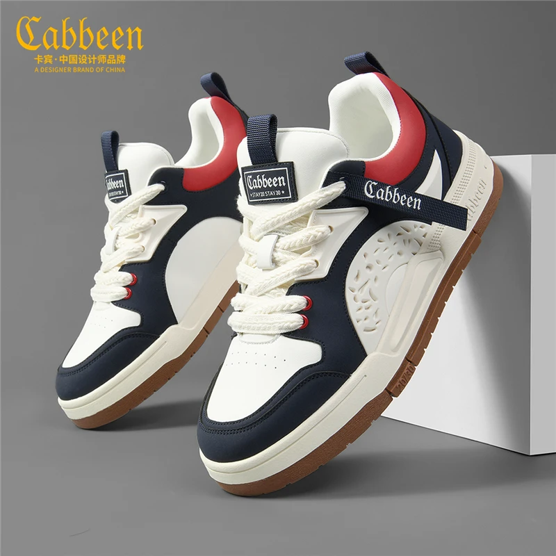 卡宾男鞋正品2024新款时尚百搭男士潮鞋男生鞋子休闲鞋运动鞋板鞋