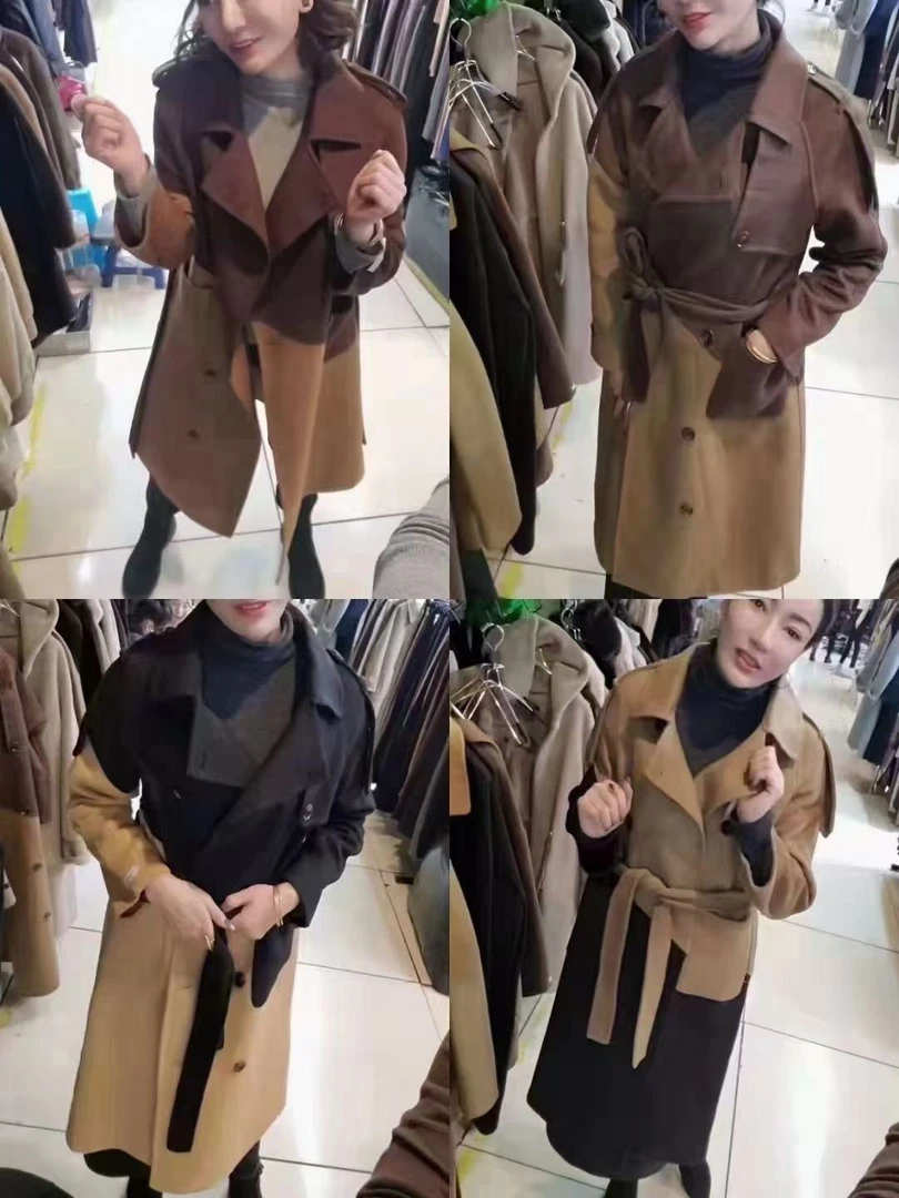 女装妮子中长款修身