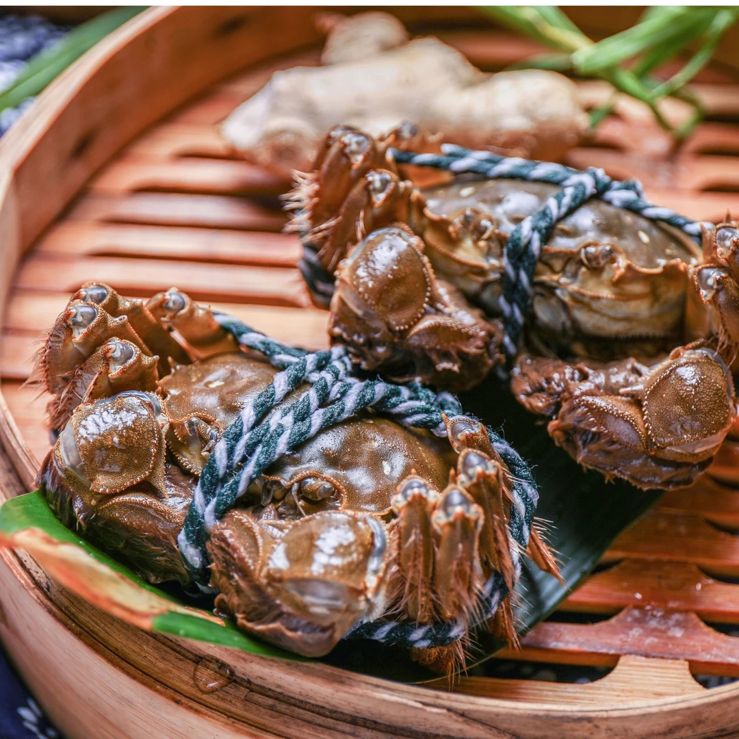 【福利】【昆明同城-小时达】鲜活大闸蟹 12只 1.5两（55-80g）