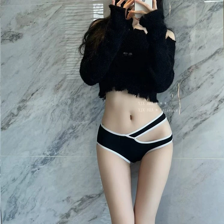 爆款女士内裤女纯棉裆纯欲少女低腰无痕性感舒适透气薄款三角裤