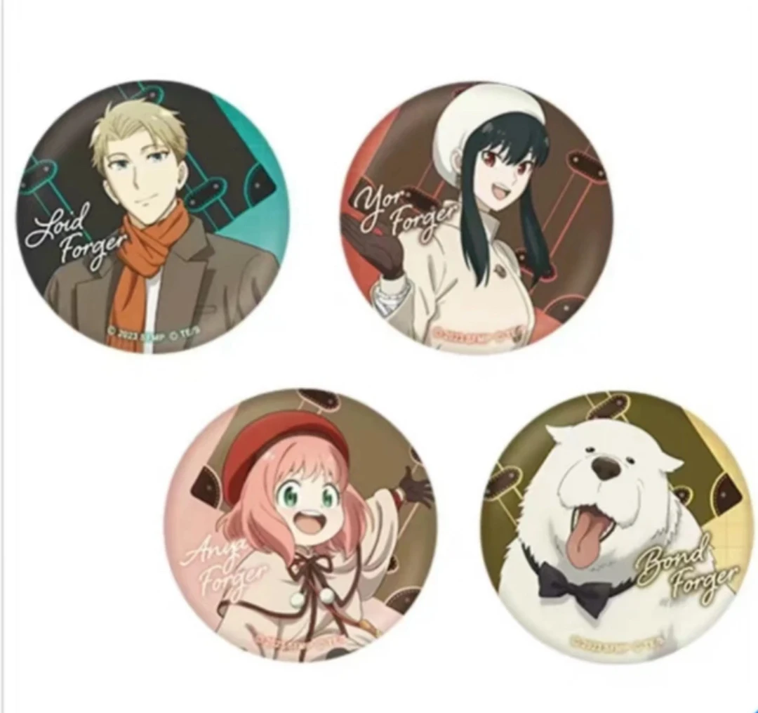 【椰叶】间谍过家家 hobbybox toho限定剧场版吧唧徽章