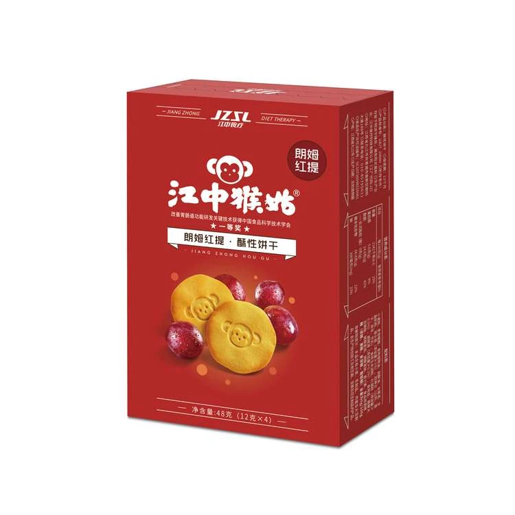 新48g朗姆红提饼干