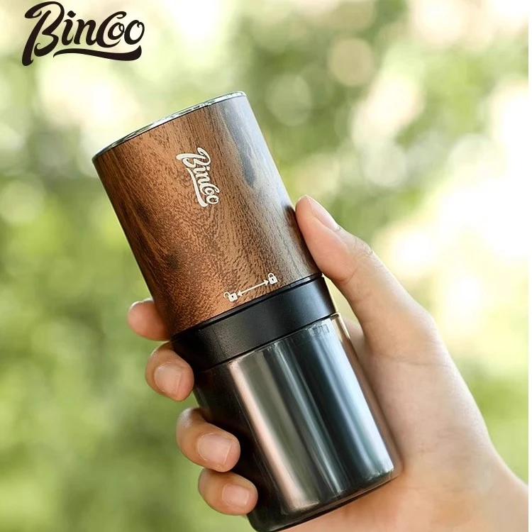 Bincoo电动磨豆机小型便携咖啡豆研磨机家用手磨咖啡机-Z