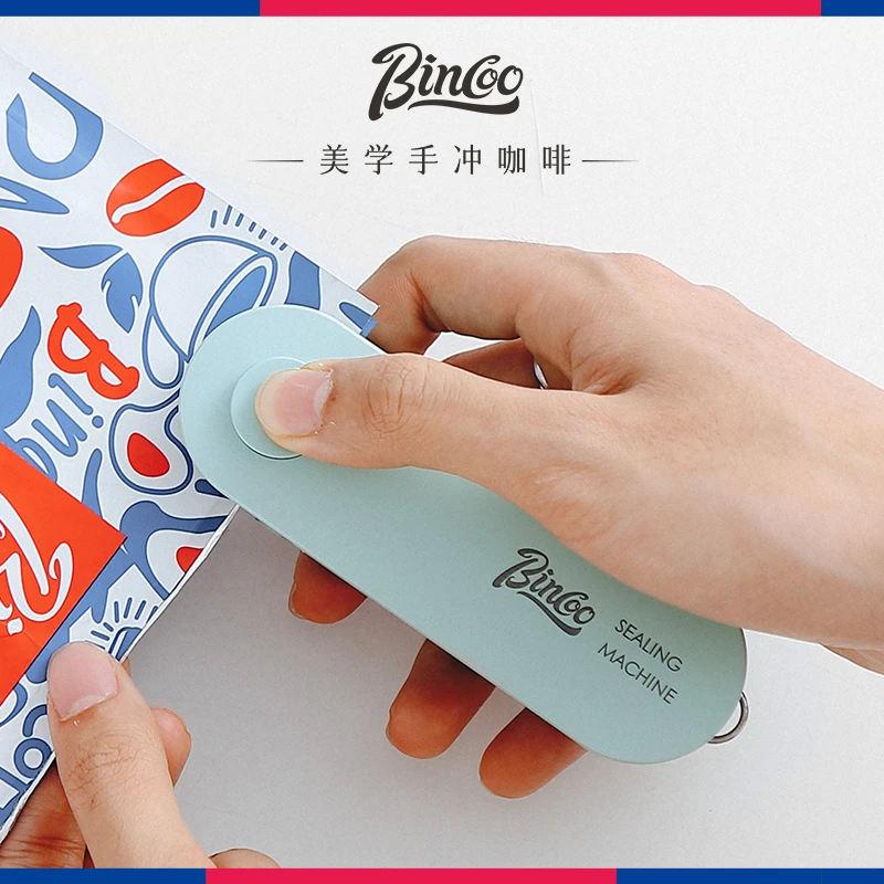 Bincoo挂耳滤纸封口机小型家用便携零食塑料密封手压式防潮封口器