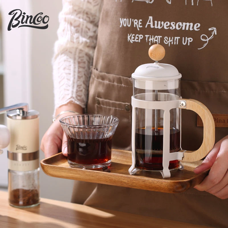 Bincoo法压壶高硼硅手冲壶家用咖啡壶冲泡过滤器具咖啡套装冲茶器