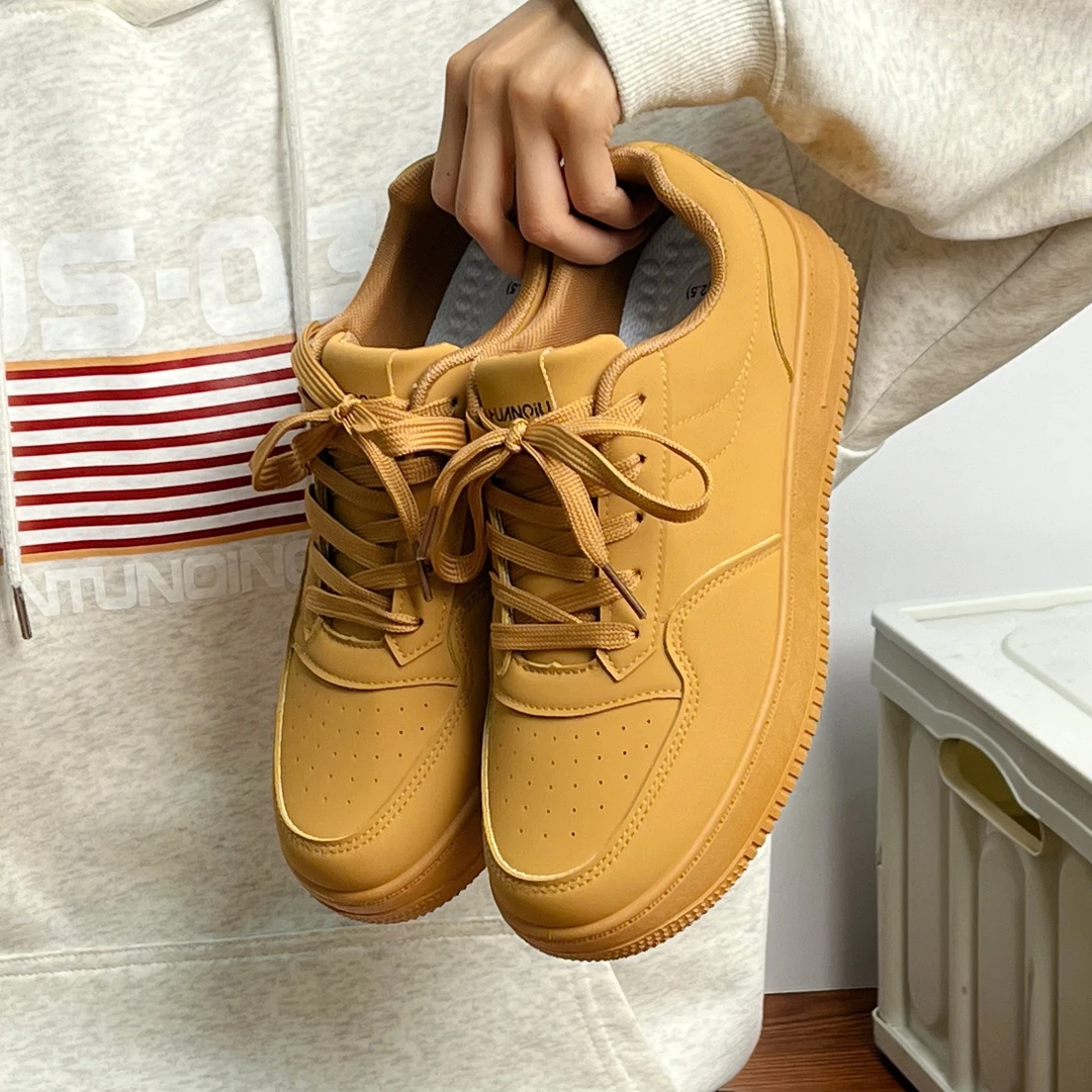 环球复古厚底板鞋男款2025新款秋季男鞋网红男士潮鞋百搭休闲鞋子