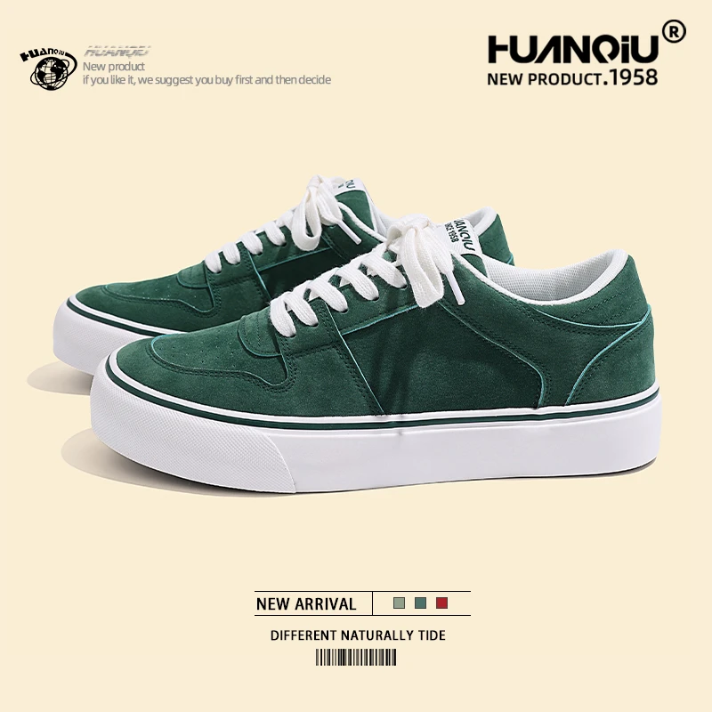 环球鞋子男潮流百搭秋季男鞋2025新款小众设计原创薄款透气帆布鞋