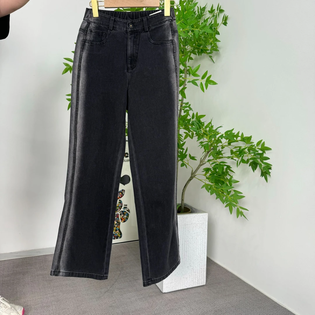 23165简约直筒裤夏季烟管直筒裤