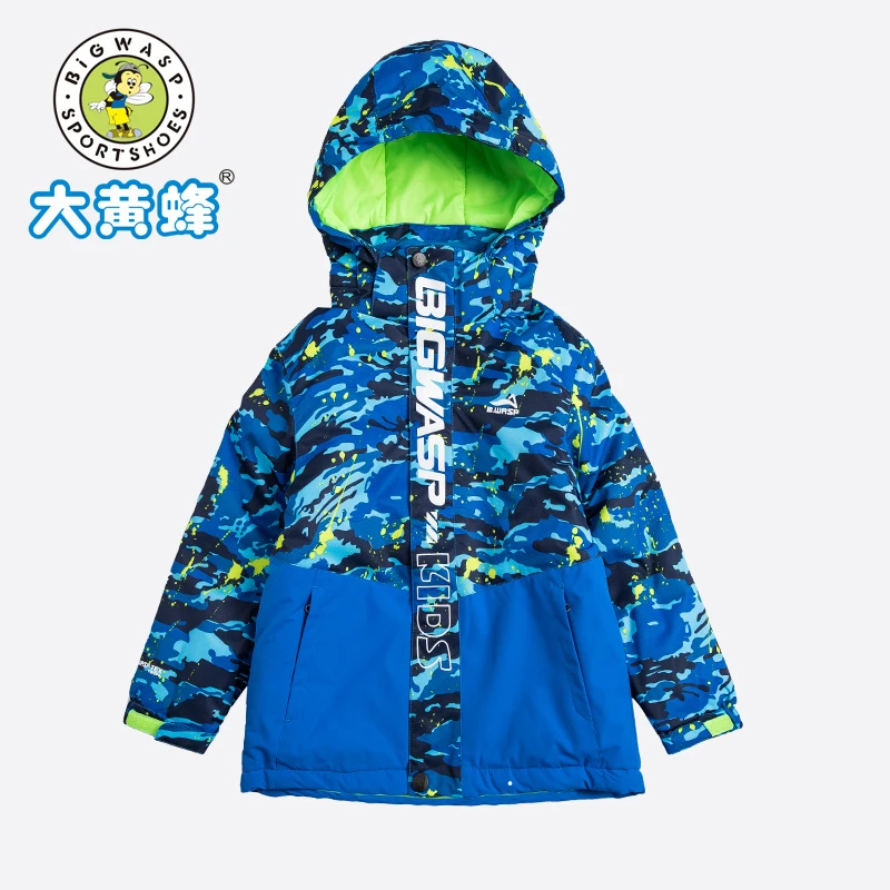 BIG WASP/大黄蜂（断码清仓）男童加厚儿童连帽外套 769561110