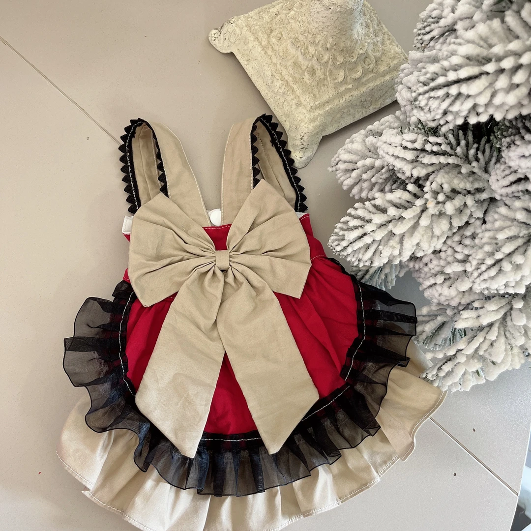 法式碎花宠物连衣裙泰迪比熊博美小型猫咪狗狗衣服夏季薄款特价