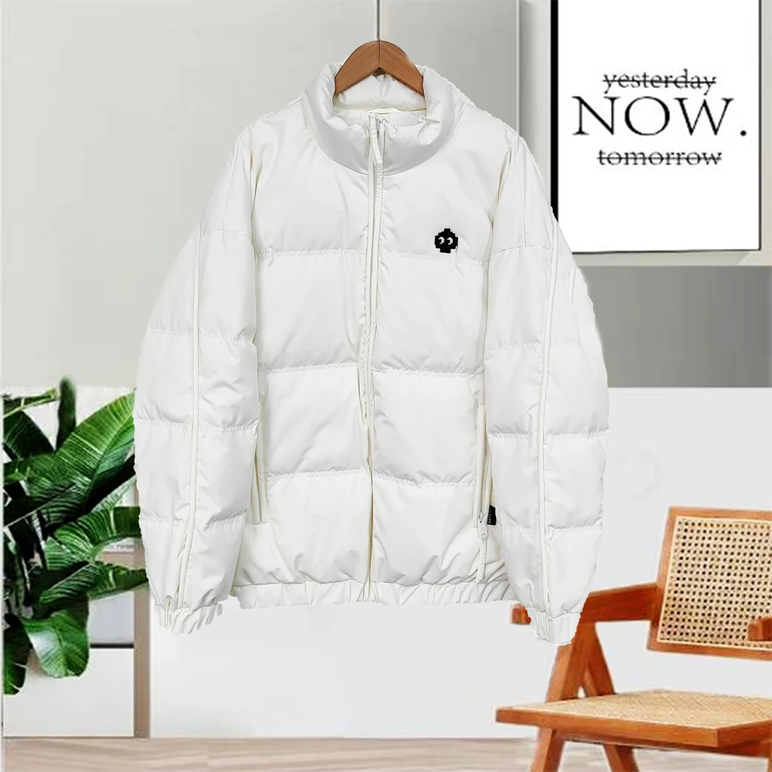 冬季新款男士两色保暖时尚百搭立领宽松版短款休闲羽绒服2022239