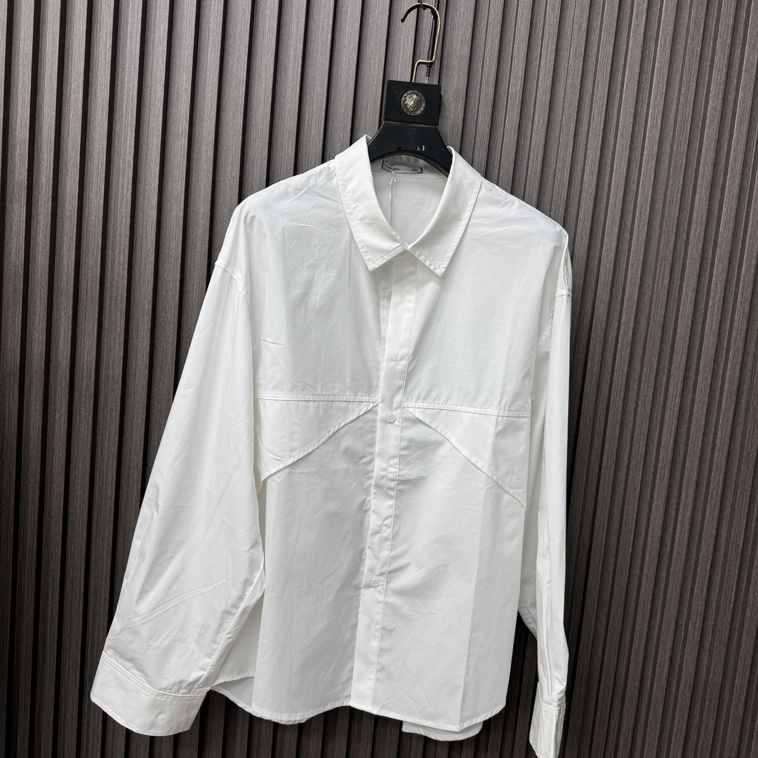 春秋新款男士时尚潮流日系上衣衬衫24041