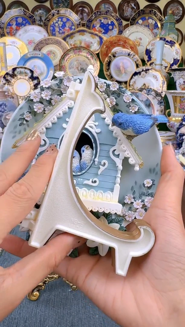 【闪购商品】骨瓷摆件两件套752