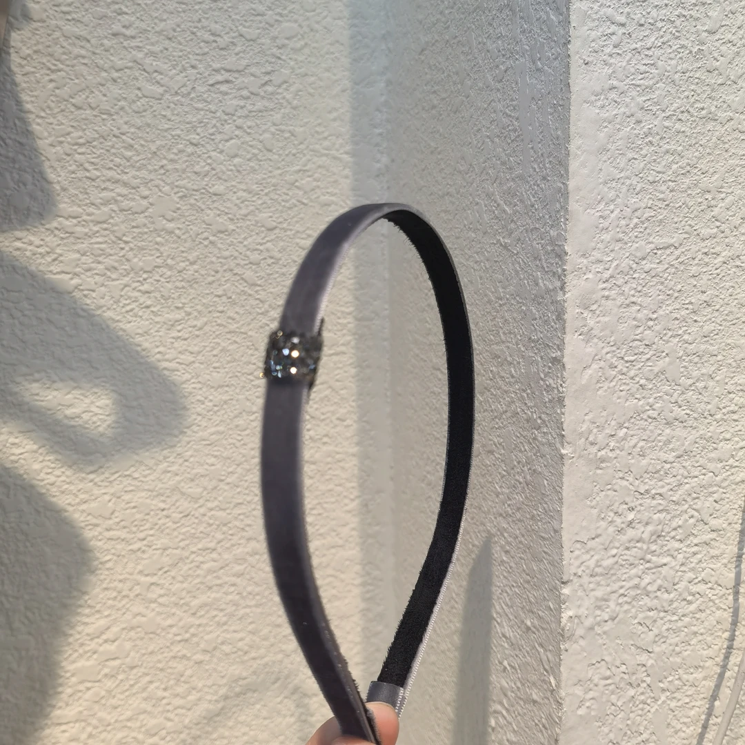 A180灰色绒绒闪闪发箍