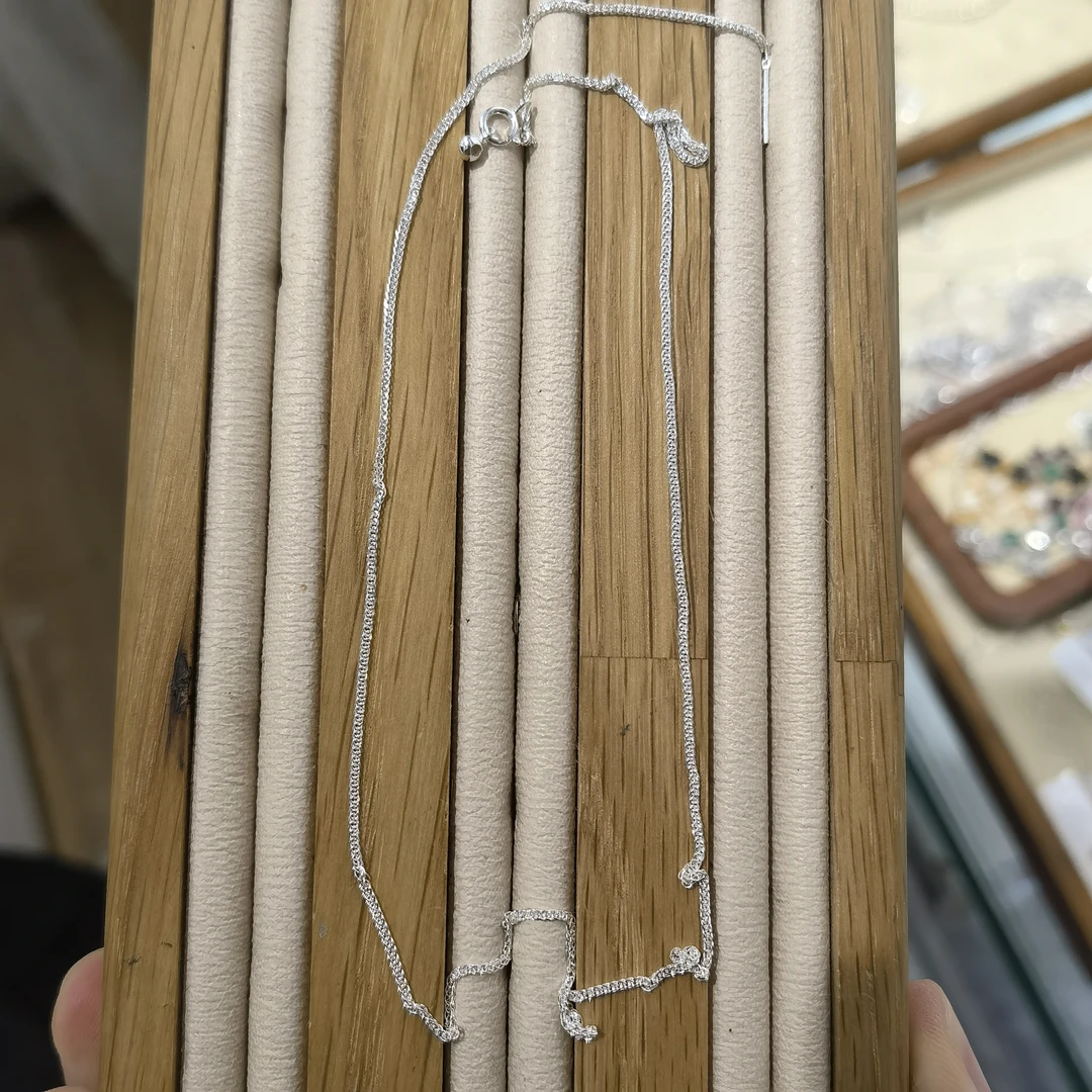 铜合金仿珍珠项链 A591九两五肖邦链项链