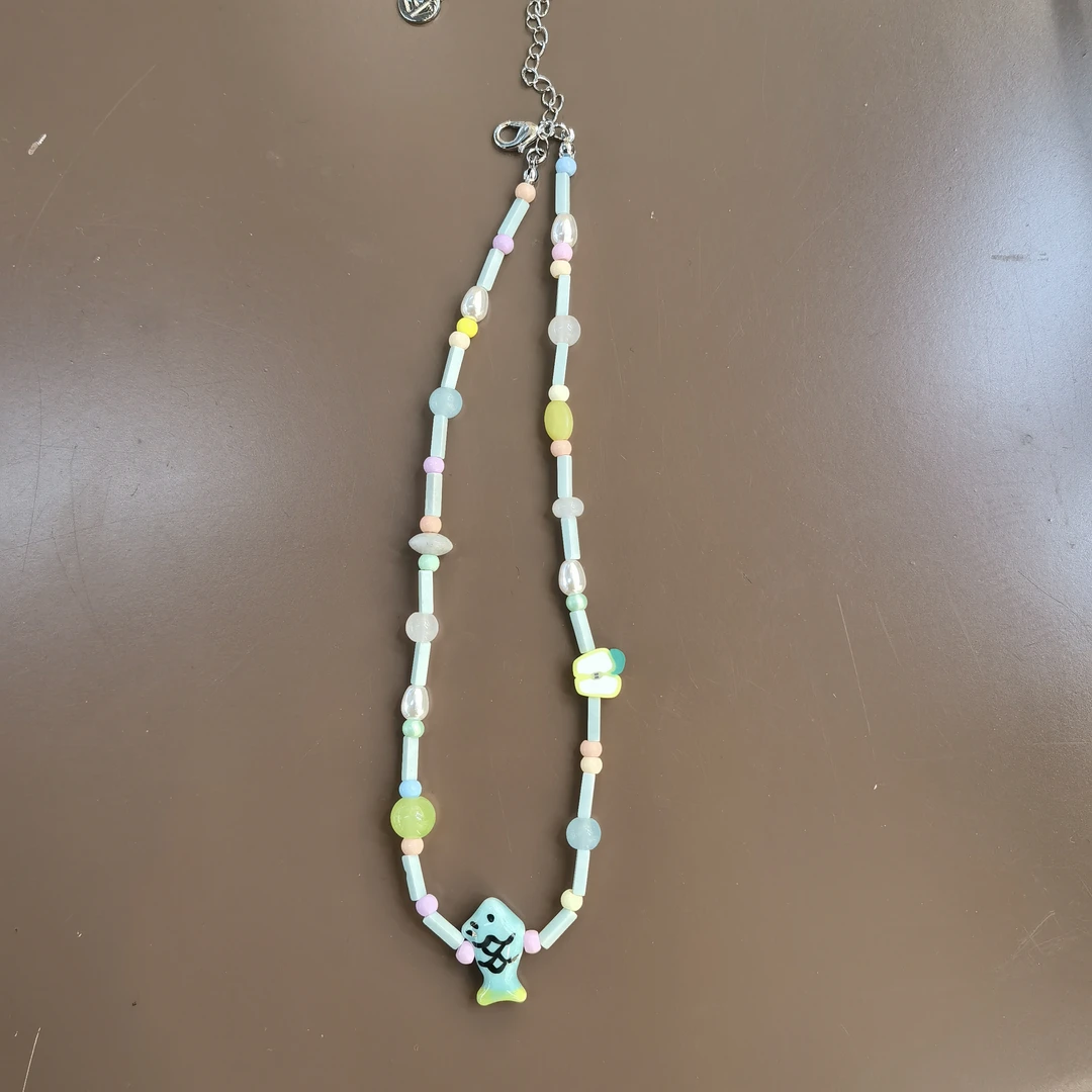 B105小鱼手作款向链啊边夹