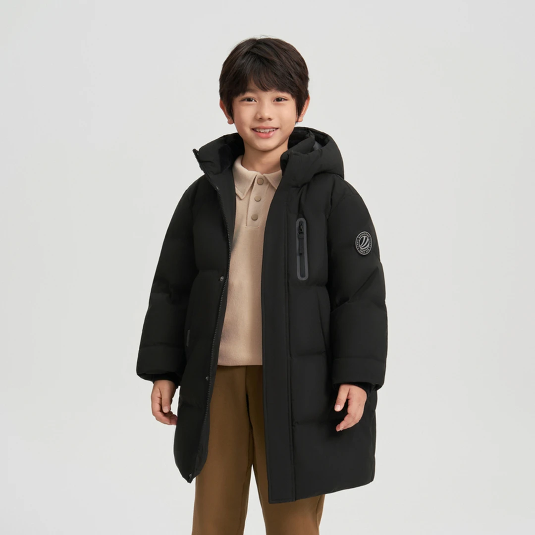 波司登2024冬季新款男女童时尚羽绒服T40142531