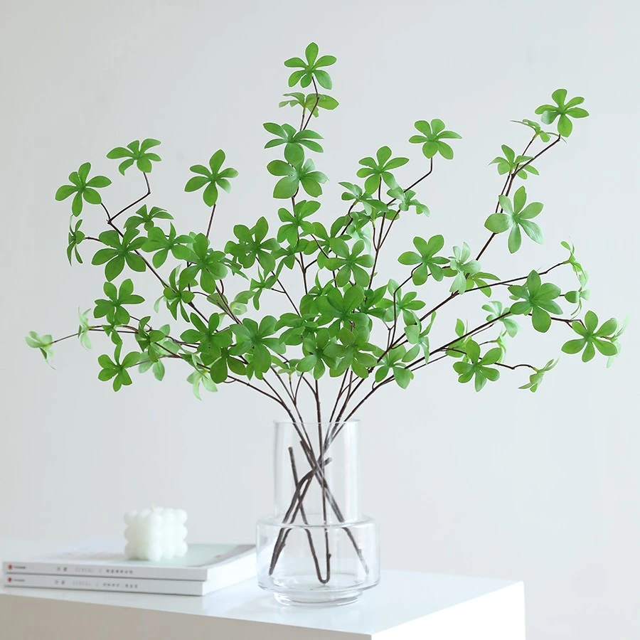 吊钟枝仿真植物假花插花摆件马醉木客厅样板间装饰品假花绿植摆设
