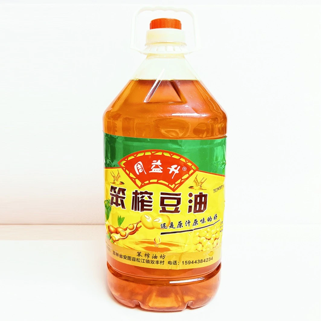 周益升大豆油 5L 长白山大豆笨榨