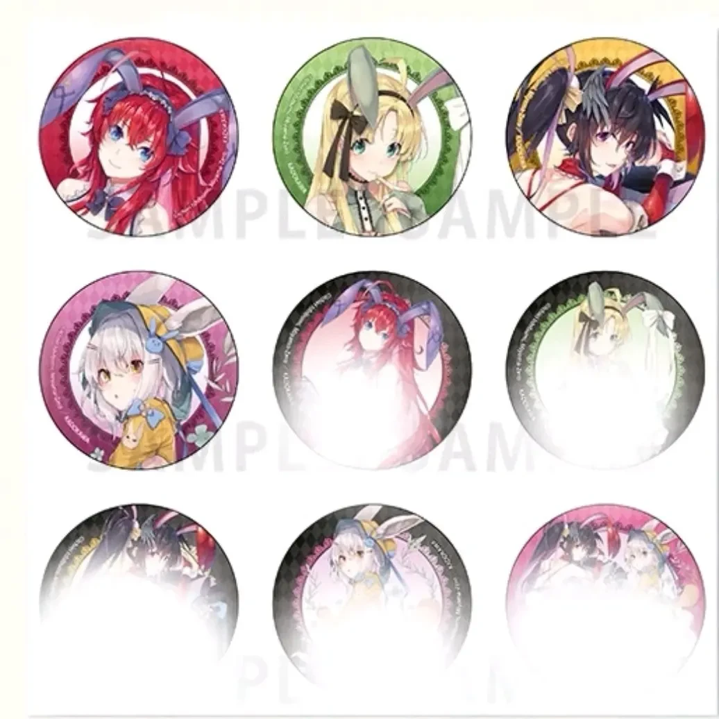 【代拆】恶魔高校 DXD 驹王学院采购部吧唧徽章 （盲盒默认初伤）