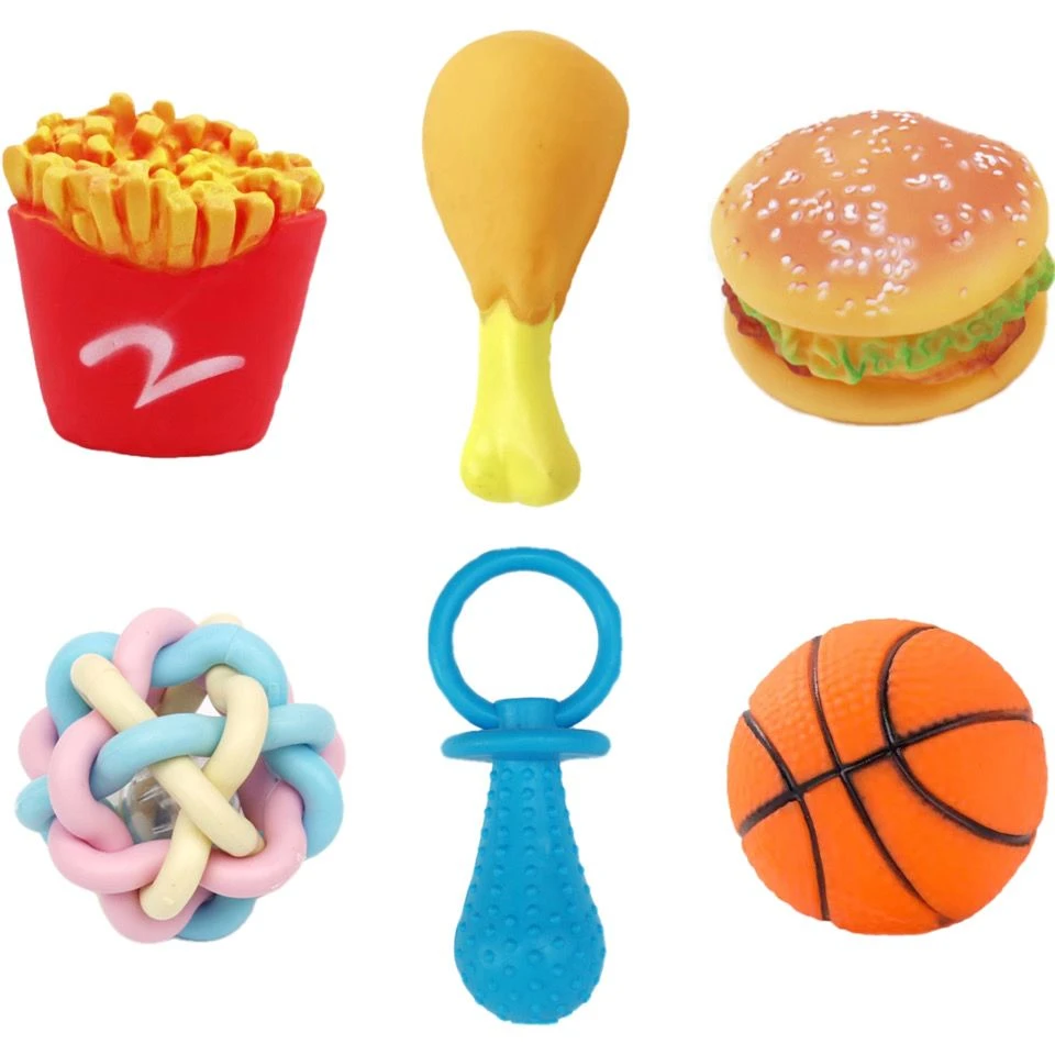 狗狗玩具磨牙耐咬发声橡胶玩具解压解闷神器尖叫鸡训犬陪伴宠物