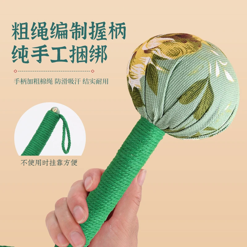 (三单以上优先发)新款艾草锤便携养生按摩锤 颜色随机