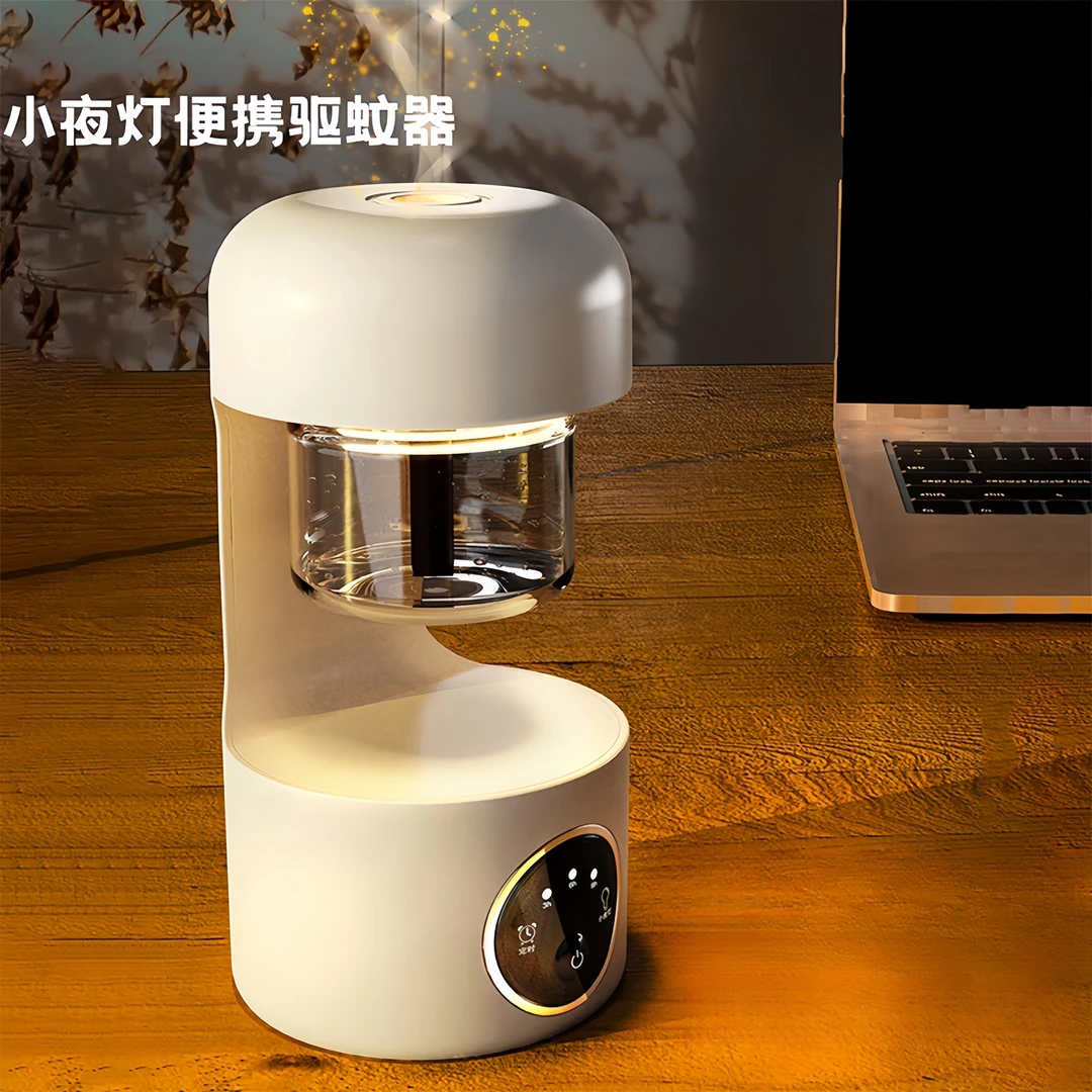 户外露营强效灭蚊器充电式带小夜灯便携出行驱蚊器家用室内防蚊