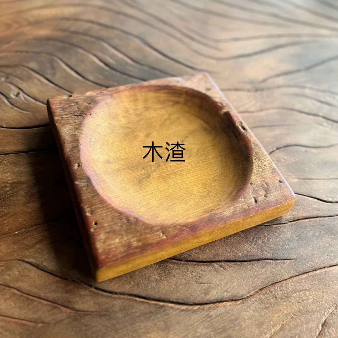木渣侘寂风化手工复古老木摆件实木摆件