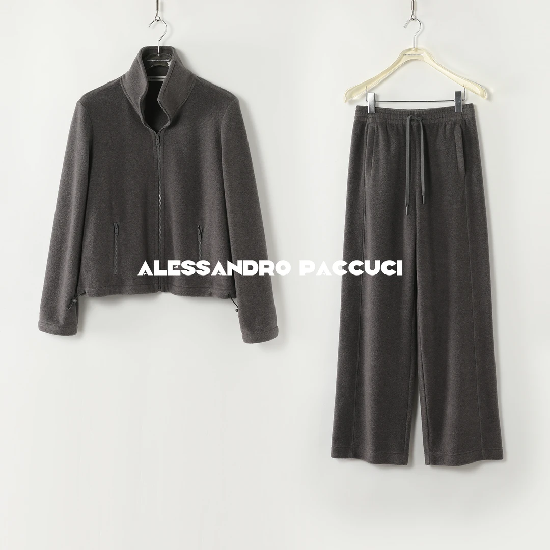 AP洛哥43161WT/44201KC【升温】摇粒绒多色时尚休闲外套/长裤2024秋