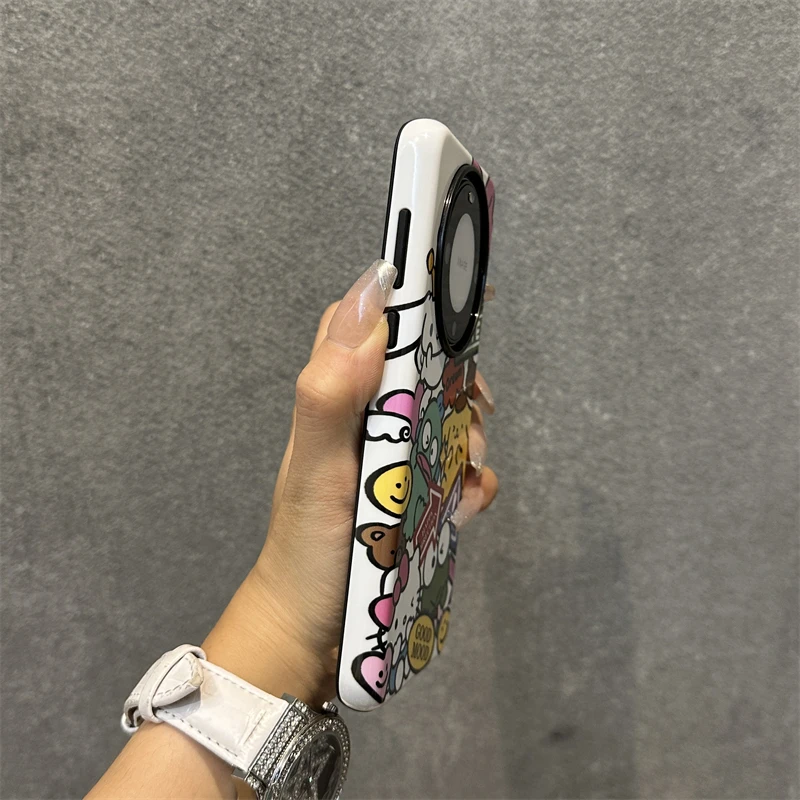 适用华为mate60pro手机壳三丽鸥小丑鱼mate50/40pro菲林二合一5g