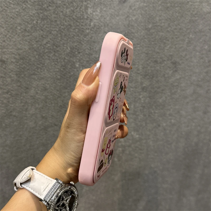 苹果15手机壳玩具总动员iphone15promax皮质支架14趣味可爱13卡通