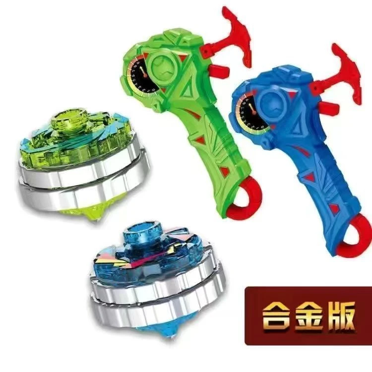 磁力爆甲超变战陀儿童玩具合金灯光版3双甲酷炫陀螺玩具儿童男孩6