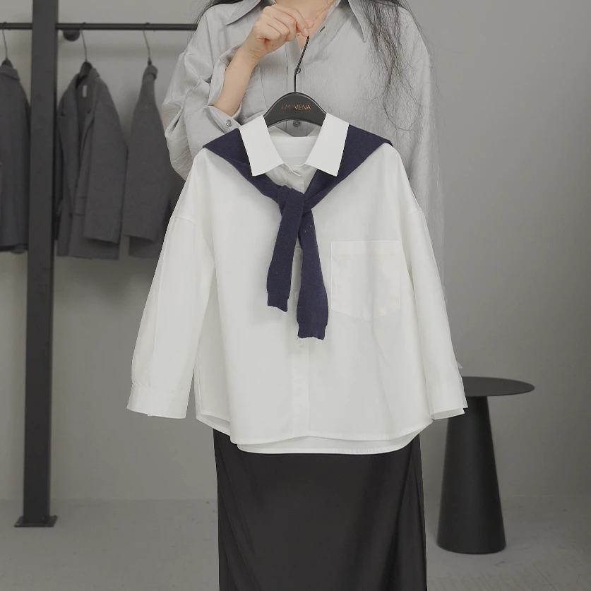 I'm Vena<博士>2025男童春装上衣长袖衬衣男宝39C3539