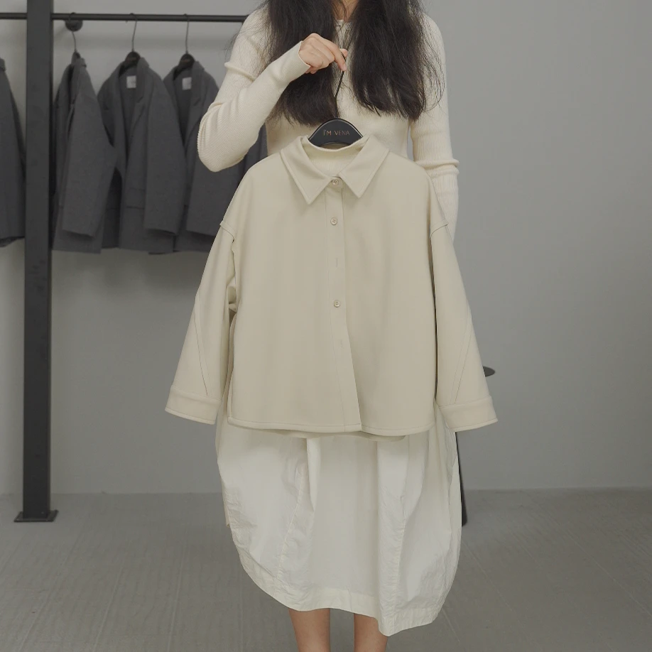 I'm Vena【现货】<扎那>男童女童中性秋冬衬衣外套童装长袖39C3680