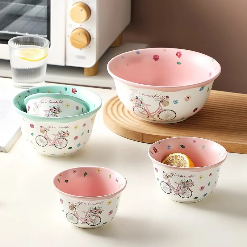 美好生活系列6英寸高温强化瓷高颜值陶瓷碗