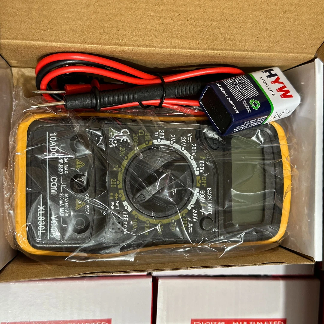 便携工业级高精度防烧智能万用表相序表电工专用万能表