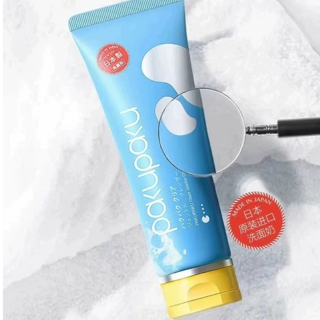日本PAKUPAKU卡朵净澈平衡洁面乳乳酸菌平衡修复肌肤温和洁清男女