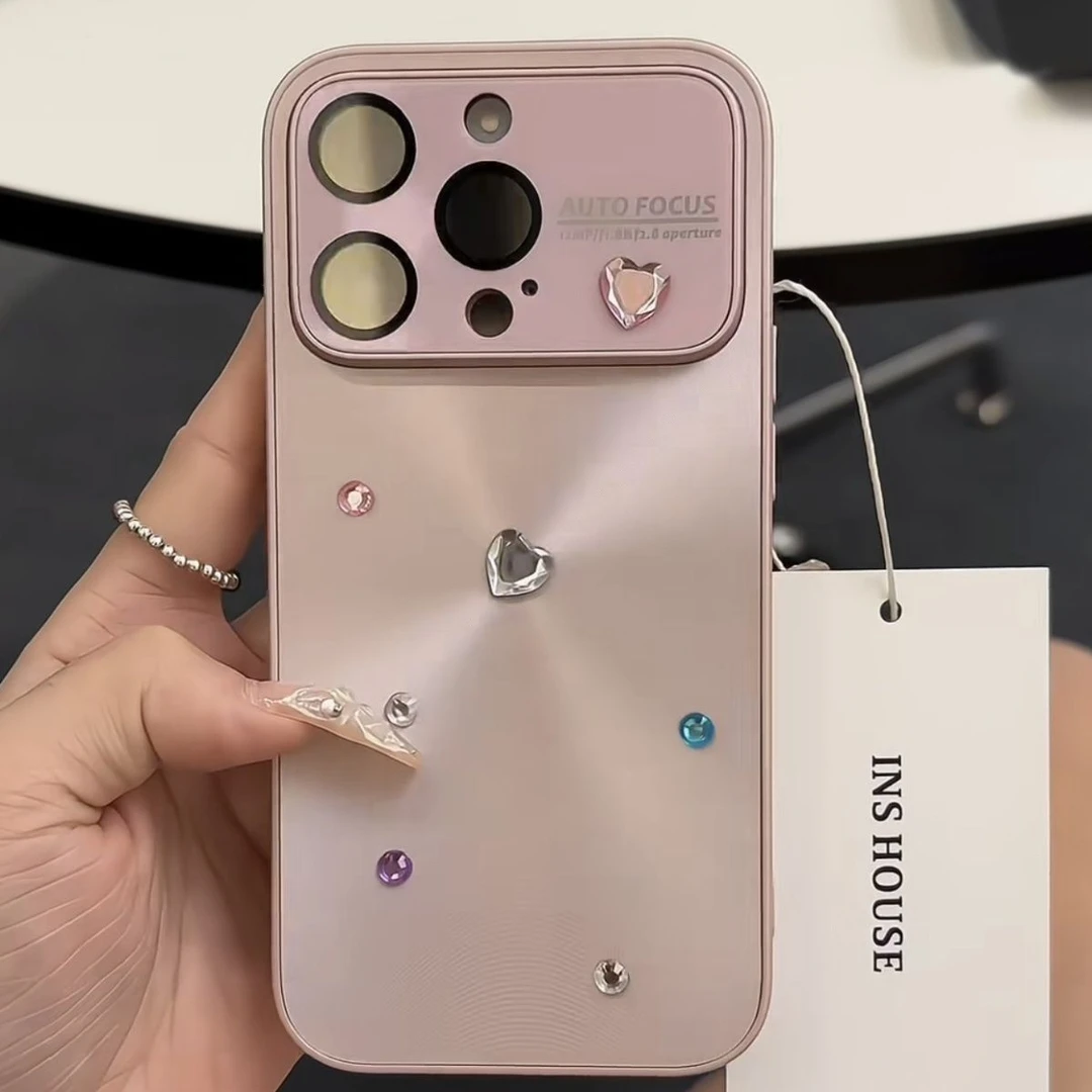 极光大视窗彩钻适用苹果14promax手机壳iPhone13新款11/12pro全包