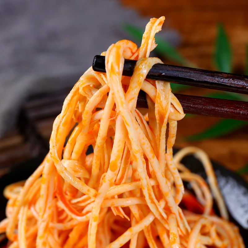 传统农家手工腐竹丝豆腐丝云丝豆制品干制作豆皮丝凉拌买一赠一