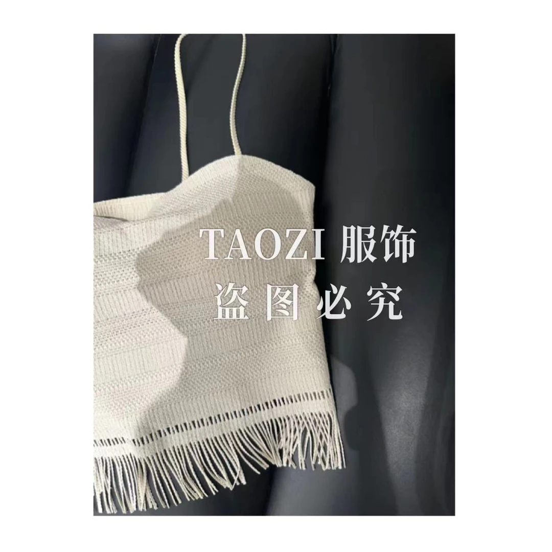 【桃子自制】09022 春夏百搭带胸垫一体式吊带内搭美背防走光背心