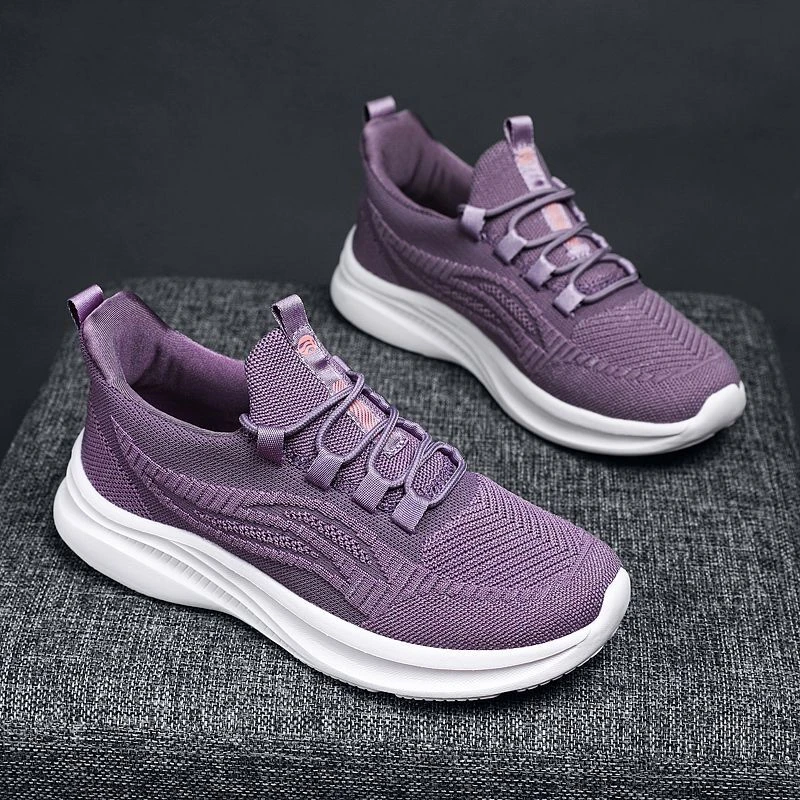 足力健运动鞋舒适老人鞋中老年健步鞋官方旗舰春夏季妈妈网鞋女