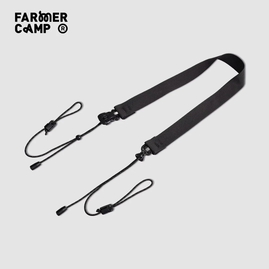 Farmer Camp伸缩背带 轻量化钓鱼包鱼竿包挎包 观鱼器可调节肩带