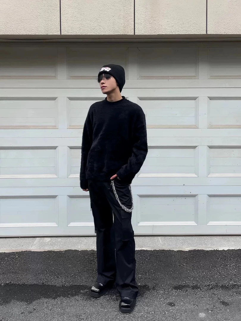 老粉得冲！不输两三百的品质！cleanfit必备！700克重磅仿貂毛针织