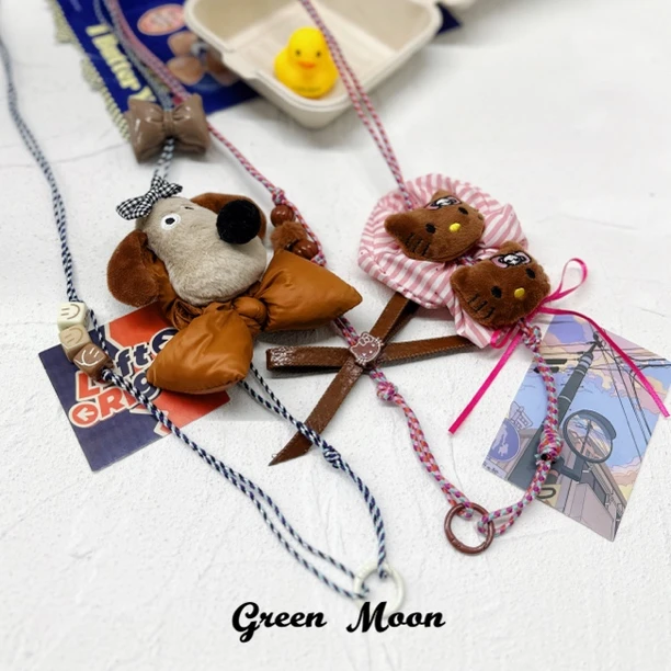 【咔叽画本】日系个性创意卡通潮酷可爱手机链长款