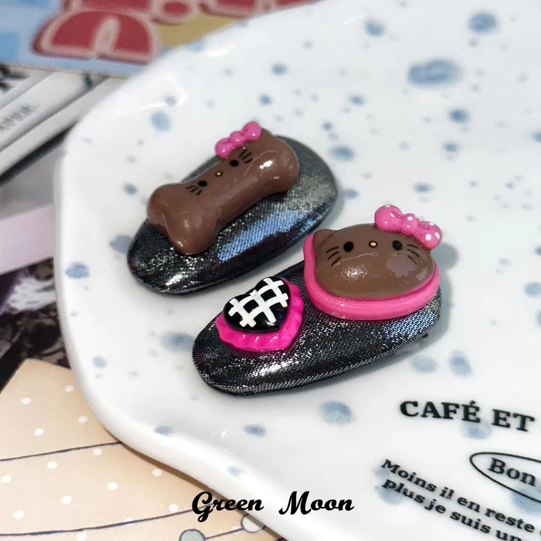 【温柔诗歌】玩趣卡通可爱猫咪发夹甜酷辣妹设计感