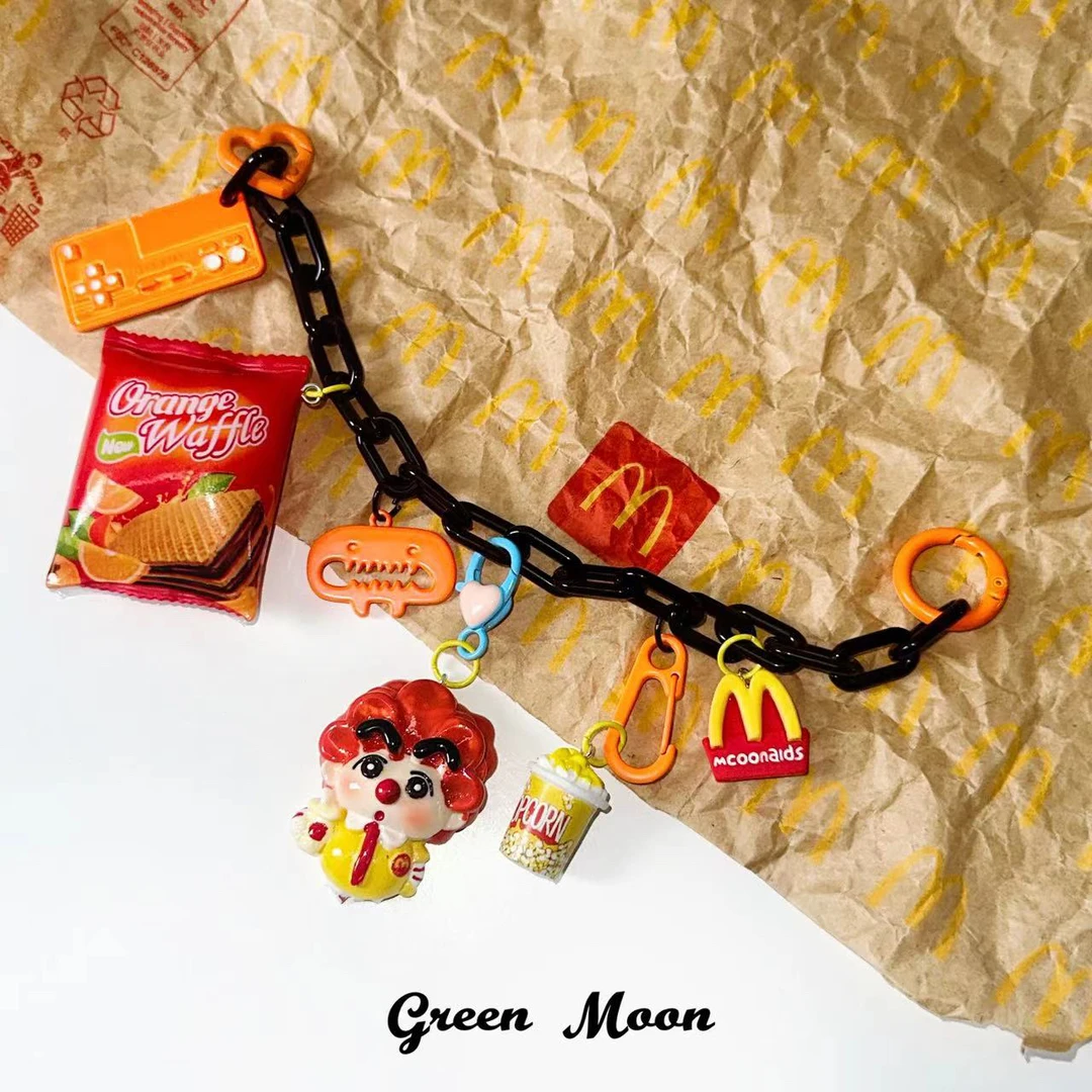 【欢乐现身】可爱卡通娃娃手机挂包挂钥匙扣原创y2k